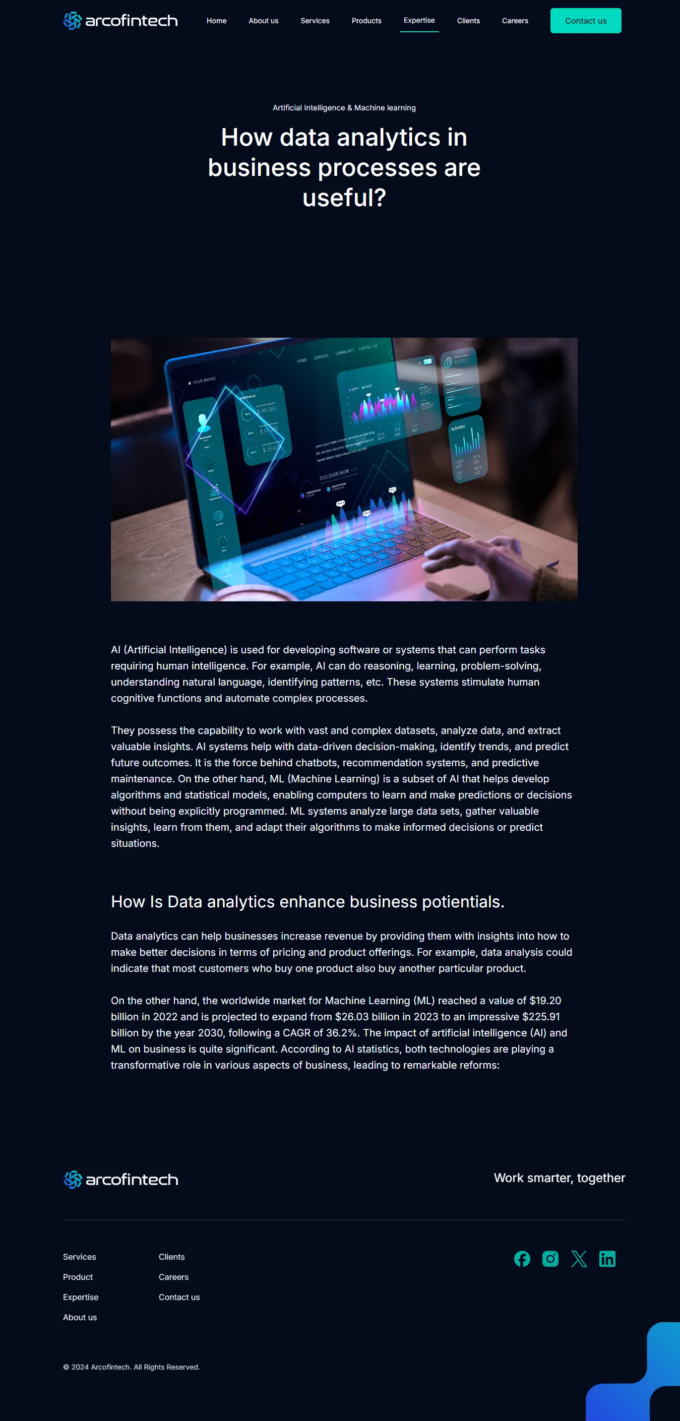 Arcofintech, screen 4