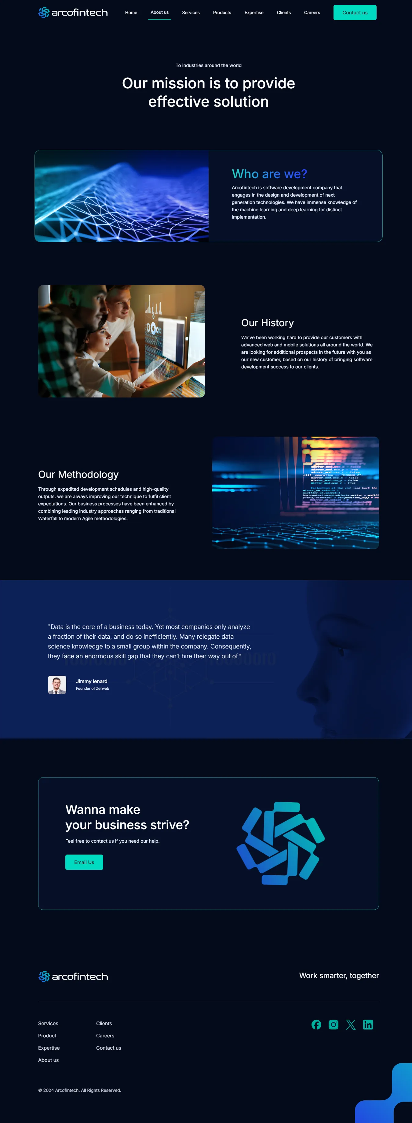 Arcofintech, screen 6