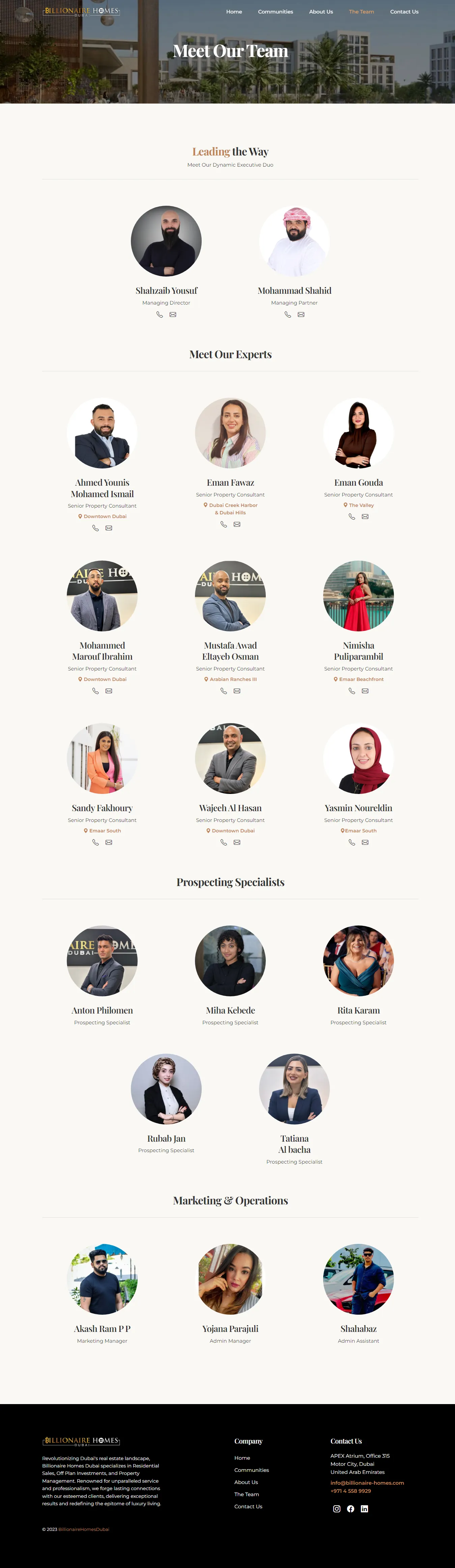 Billionaire Homes, screen 3