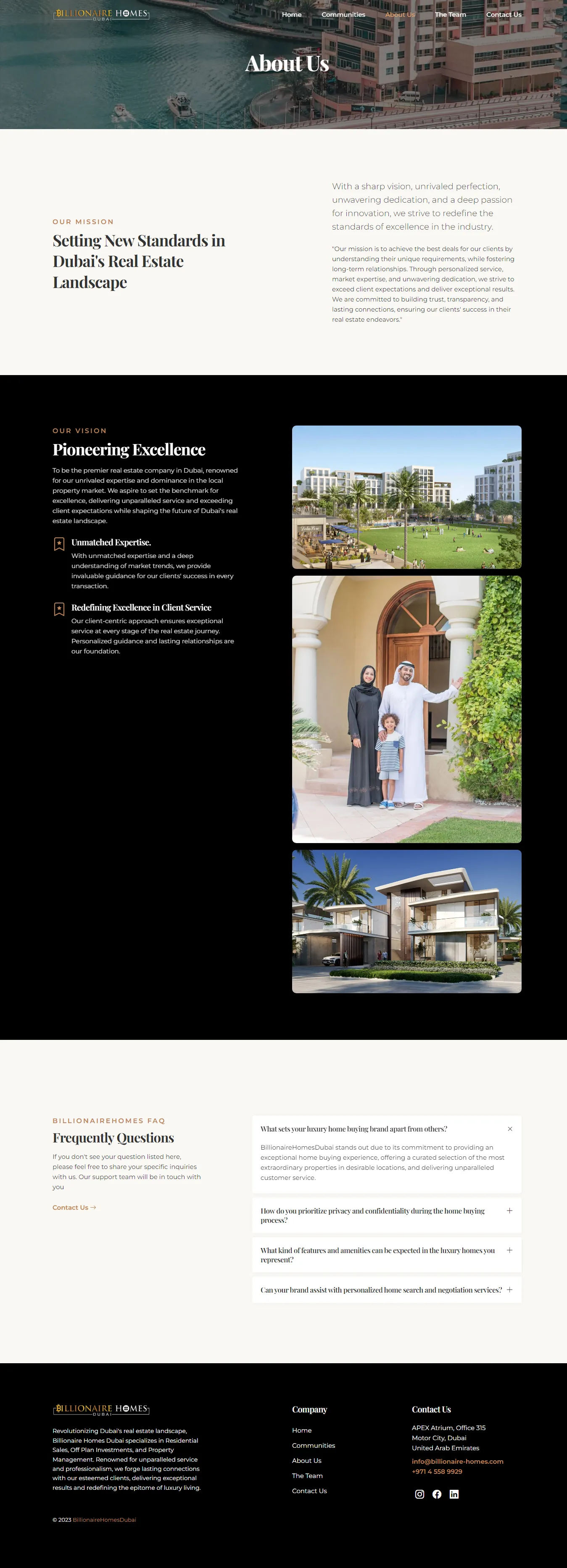Billionaire Homes, screen 5