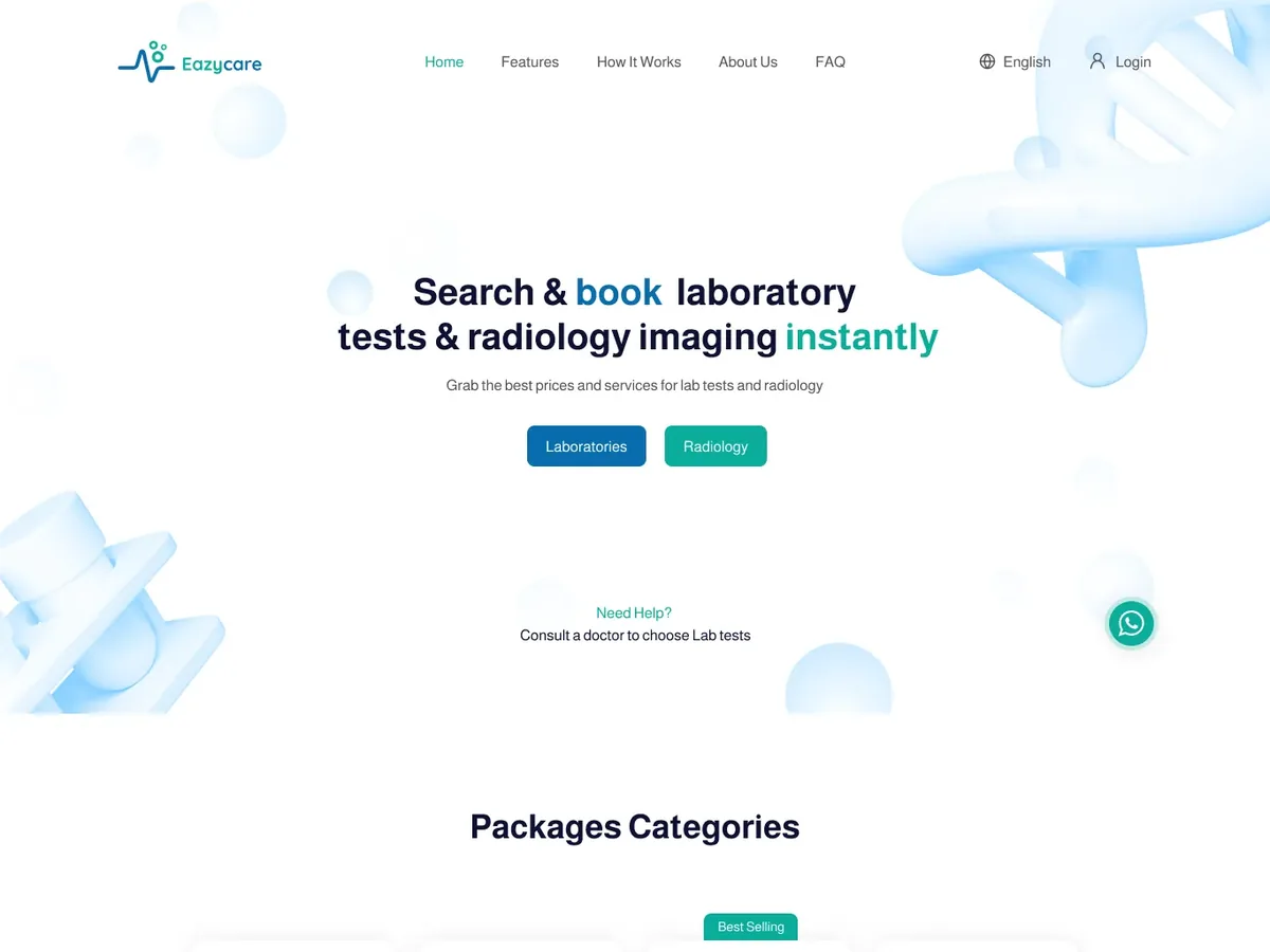 Eazycare website