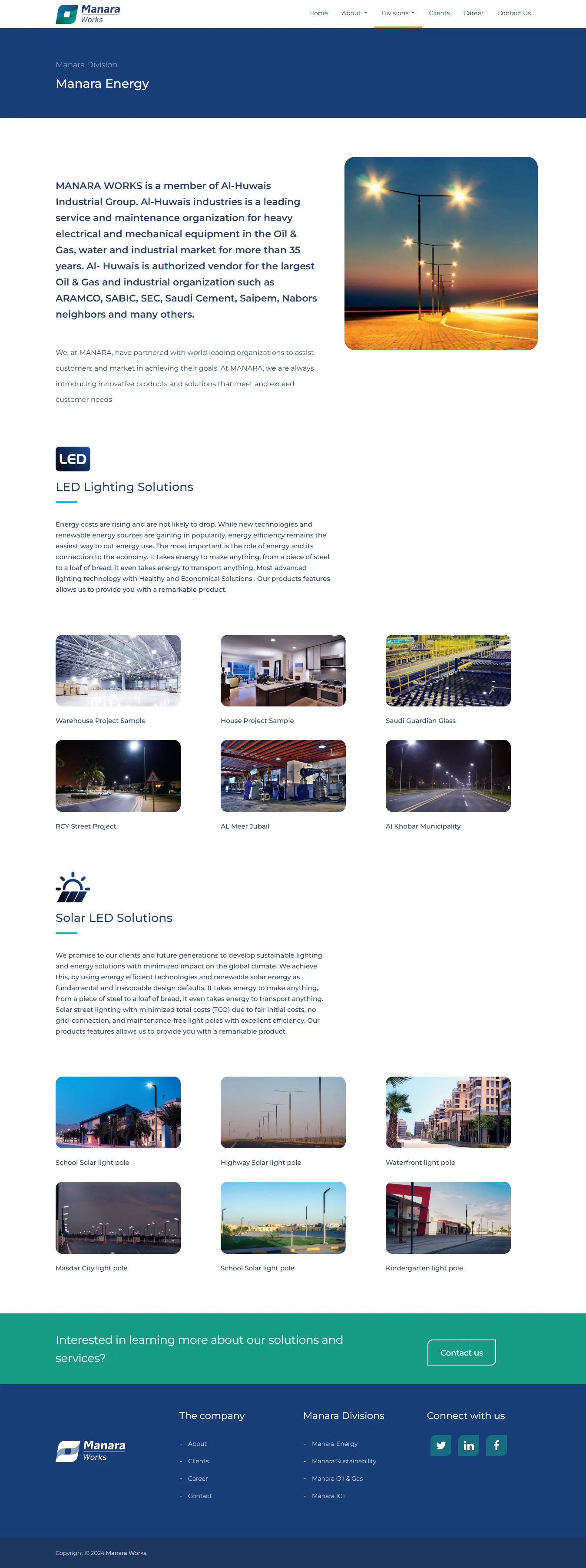 Manara Works, screen 4