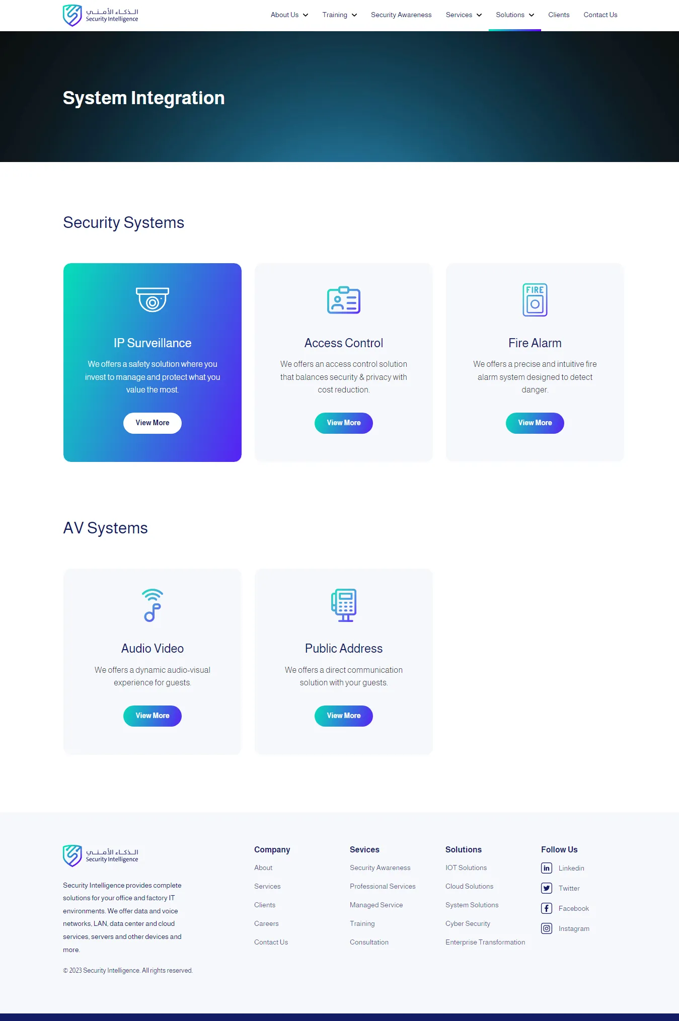 Security Intelligence, screen 6
