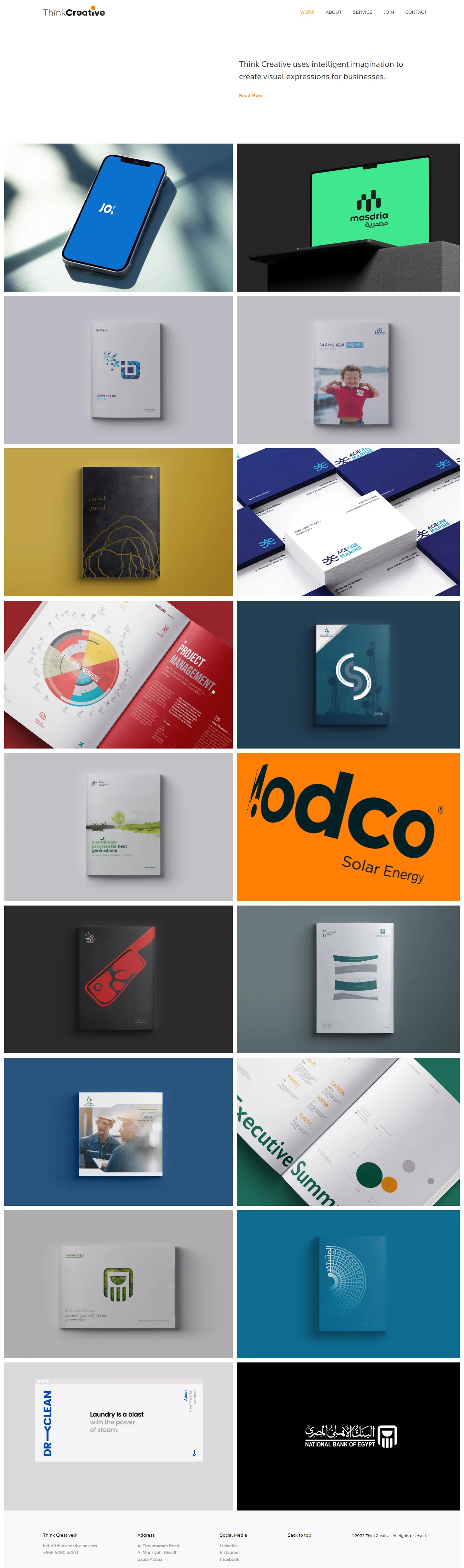 ThinkCreative, screen 3