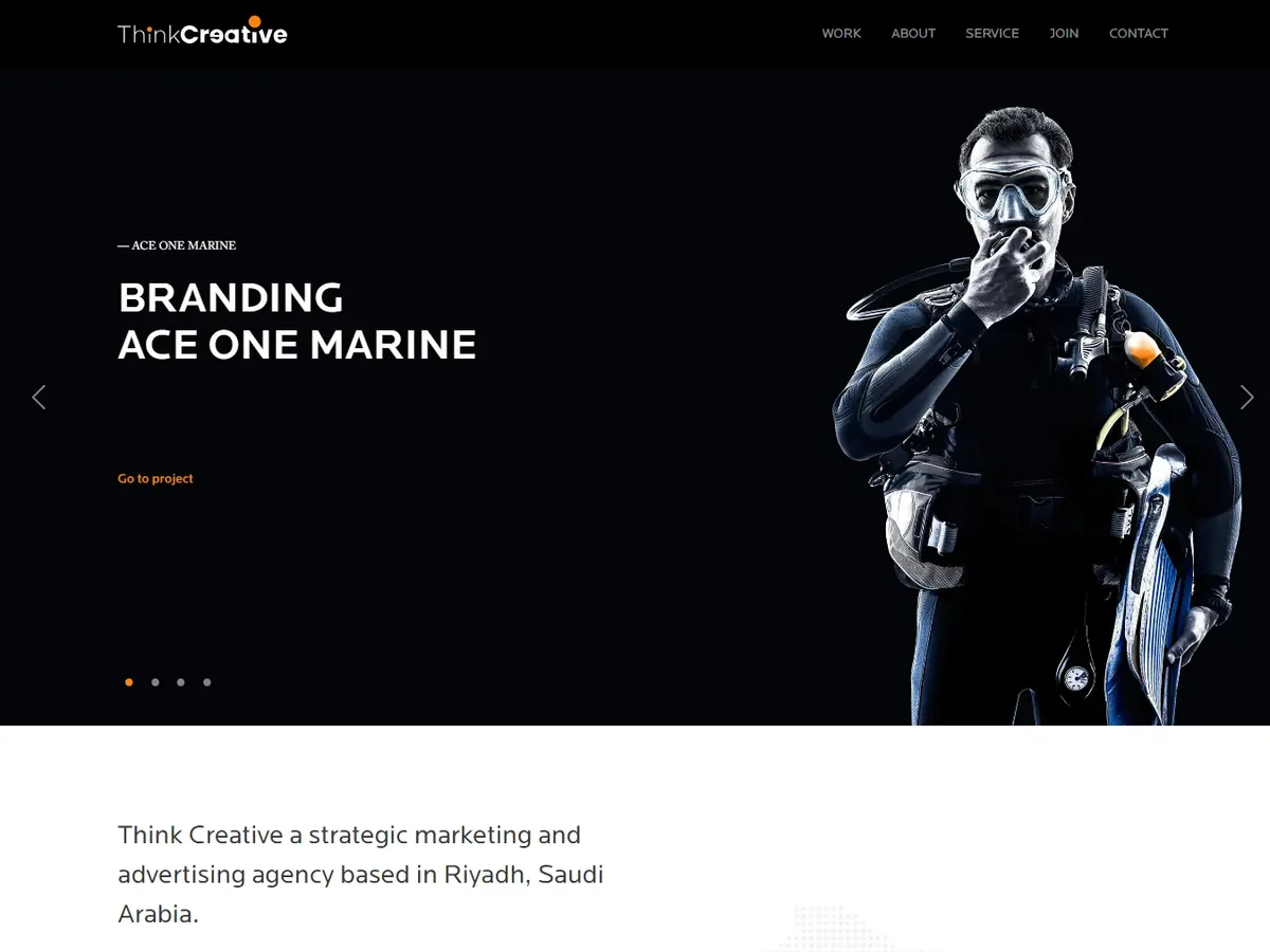 ThinkCreative website